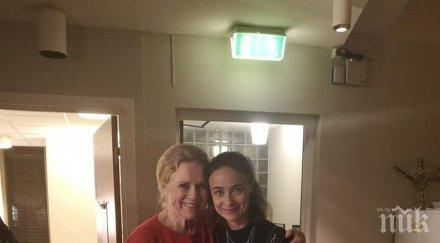 съдбоносно запознанство йоана буковска срещна кинолегендата лив улман