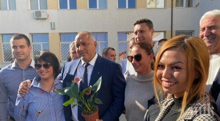 извънредно пик герб мачка цялата страна партията борисов печели няколко големи града раз води убедително данни