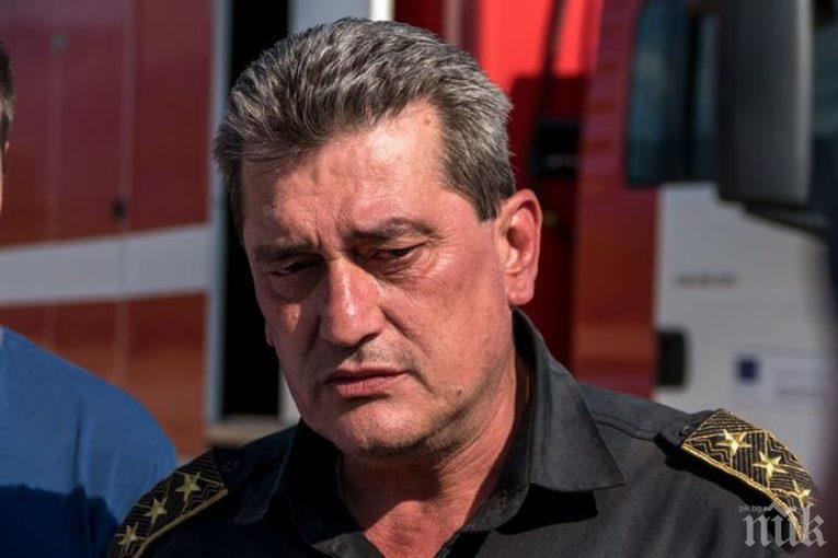 Шефът на Националната пожарна: Пожарът над Чипровци е най-големият в момента на Балканския полуостров