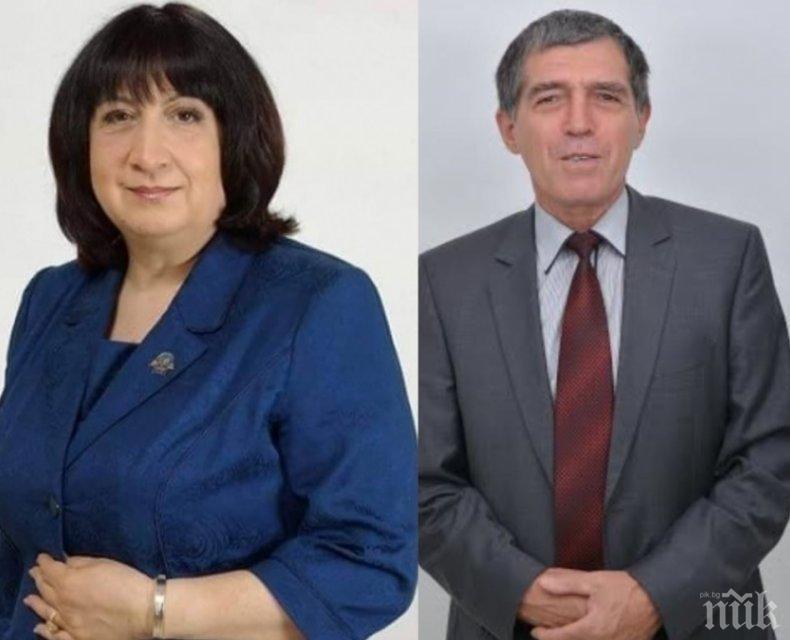 Кандидатката на ГЕРБ Димитранка Каменова е фаворит в Берковица - на косъм е от кметския стол, излиза на балотаж с Милчо Доцов