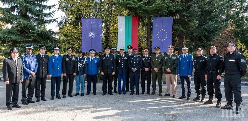 Дирекция „Жандармерия“ е домакин на среща ръководни служители от 11 страни от цял свят 
