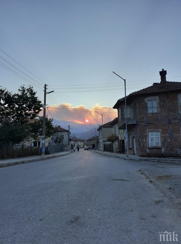 Оглеждат щетите след пожара над Чипровци