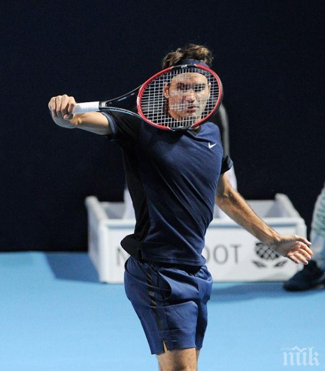Федерер се отказа от Мастърса в Париж - ето причината