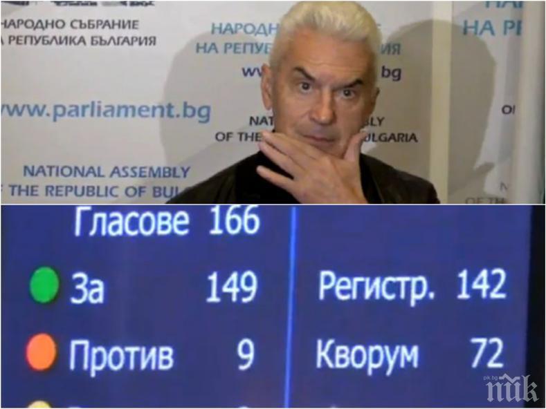 ПЪРВО В ПИК TV: Волен Сидеров с гневен коментар след оставката в парламента - обеща разкрития за изборни измами, заплаши със съд шефа на МВР и Каракачанов (ОБНОВЕНА/ВИДЕО)