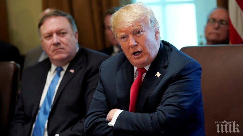 Зрители на бейзболен мач посрещнаха Доналд Тръмп с викове: „В затвора!”