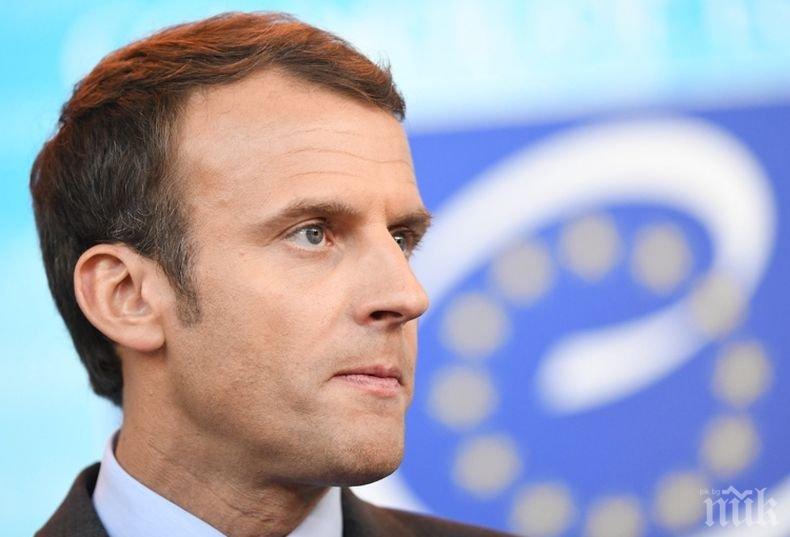 СЪСИПАХА ГО: 65% от французите категорични - Макрон е слаб президент