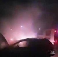 ОГНЕНА ВЕНДЕТА: Запалиха колата на кандидат-кметица (СНИМКИ)