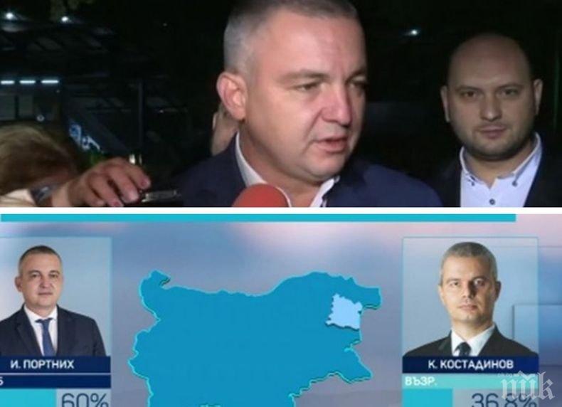 Преизбраният за кмет на Варна Иван Портних с коментар за ниската избирателна активност