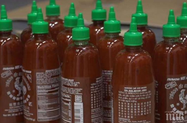 УДАР: Заловиха дрога за 200 млн. долара, маскирана като лют сос