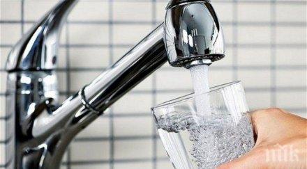 важно спират водата софия