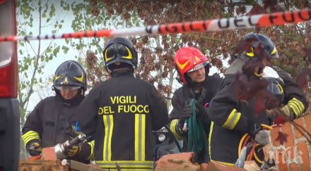 трима пожарникари загинаха експлозия сграда италия