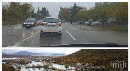 хаос черна гора силни бури дъждове наводнения блокираха страната видео