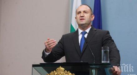 президентът румен радев направи изявление избора нов главен прокурор
