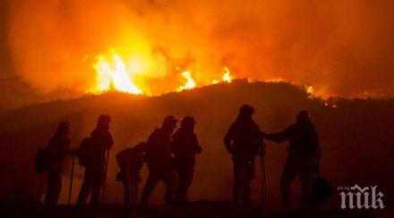 необичайно топлото време докара пожари монтанско