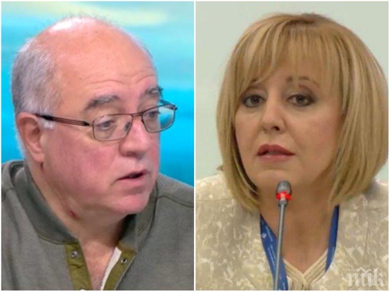 УДАРИ ДЪНОТО: Кънчо Стойчев с безумни обвинения срещу ГЕРБ в протестърската Би Ти Ви