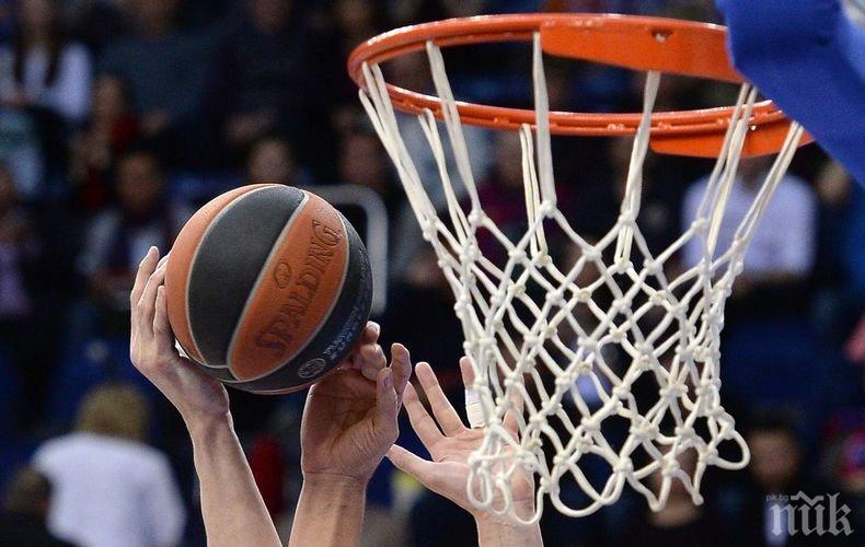 Мъжкият баскетболен тим на Левски с първа победа в груповата фаза на турнира ФИБА Европа