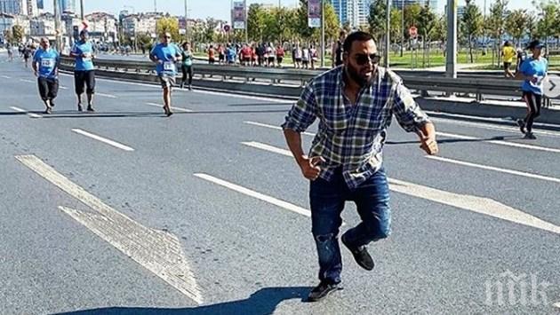 Азис се пусна на истанбулския маратон