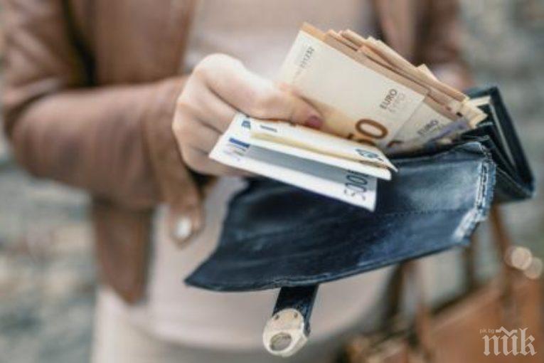 Националната статистика пресметна средната заплата в България на 1730 лева