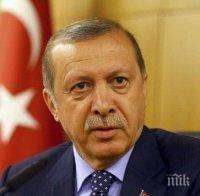  Ердоган: Турция ще се бори докрай с тероризма в Северна Сирия