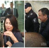 БЕЗПРЕЦЕДЕНТНО: Докараха с белезници новия стар кмет на Несебър - жена му избухна в сълзи (ВИДЕО)