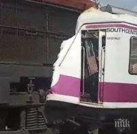 ТРАГЕДИЯ: Жесток челен сблъсък на два влака в Бангладеш, жертвите са най-малко 15 (ВИДЕО)