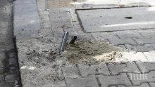 Ръждясал стълб падна в центъра на София