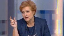 Менда Стоянова защити Горанов за вдигането на местните данъци и такси