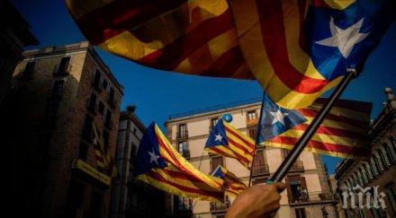 каталунските сепаратисти отново блокираха една ключовите магистрали региона