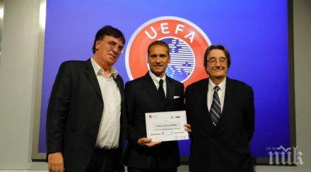 диплом стилиян петров завърши курса уефа стана магистър