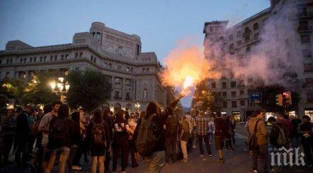 продължава гражданското неподчинение каталуния