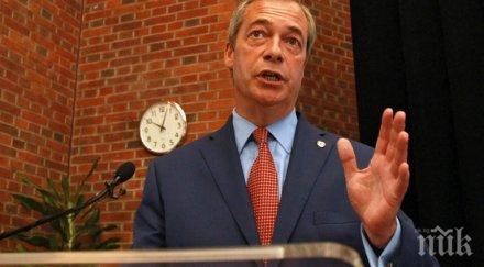 найджъл фараж предупреди борис джонсън остава време формирането предизборен пакт