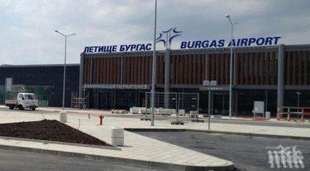 зазимяват летището бургас аеропортът опустява зимата