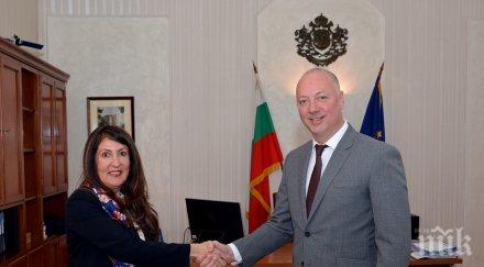 росен желязков срещна посланика сащ нас херо мустафа