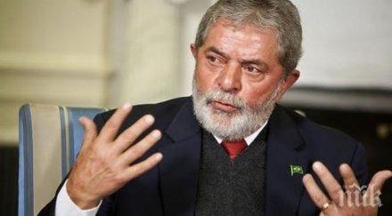 бившият президент бразилия лула силва излезе затвора