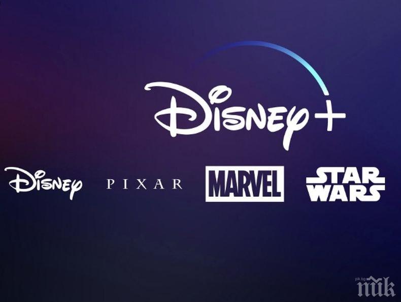 От „Дисни” стартират аналог на онлайн-платформата „Нетфликс”