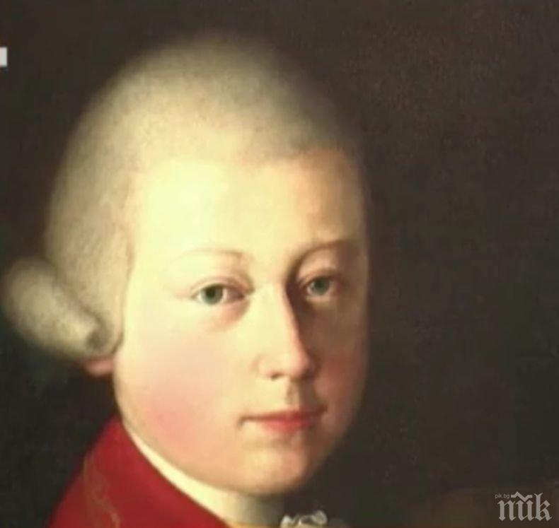 Продават уникален портрет на Моцарт в Париж