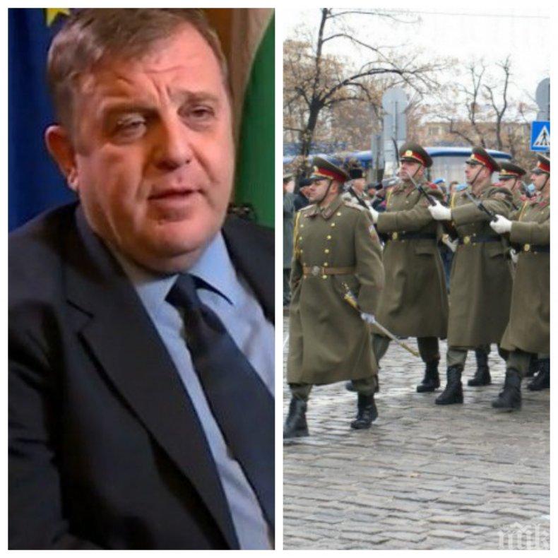 ЕКСКЛУЗИВНО: Каракачанов с остър коментар за дереджето на армията и обидните думи на Макрон! Вицепремиерът доволен от бюджета за ресора, догодина ще е над 2 млрд. лева