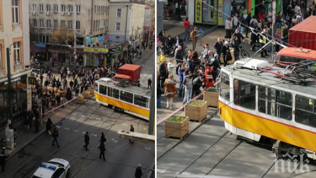 Възстановиха движението на трамваите по линии 10, 12 и 18 