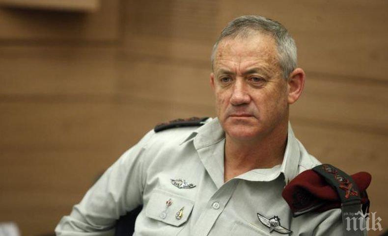 Израелският опозиционен лидер Бени Ганц ще „разгледа алтернативите“ за формиране на правителство