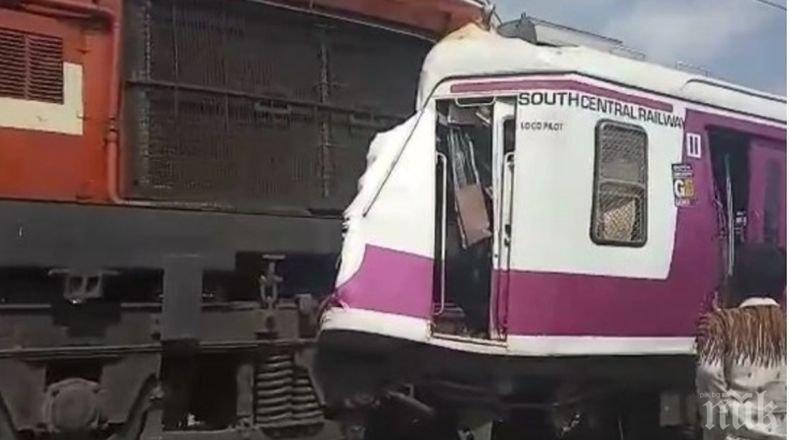 ТРАГЕДИЯ: Жесток челен сблъсък на два влака в Бангладеш, жертвите са най-малко 15 (ВИДЕО)