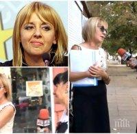 Мая Манолова вие като линейка за машинното гласуване! Запя в хора на Слави, но забрави какъв уродлив Изборен кодекс ни натресе