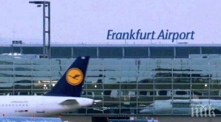 два самолета сблъскаха летището франкфурт пострадали