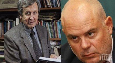 акад георги марков главният прокурор куража обвинява едри риби иван гешев качествата справи