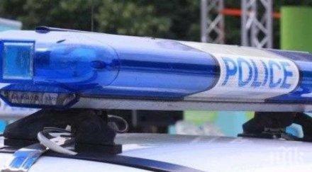 кола блъсна полицейски джип ямбол