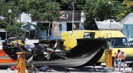 огнена вендета ученици запалиха лодка приморско