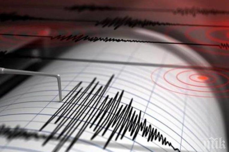 Земетресение с магнитуд 5.3 по Рихтер бе регистрирано край Япония