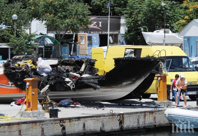 ОГНЕНА ВЕНДЕТА: Ученици запалиха лодка в Приморско