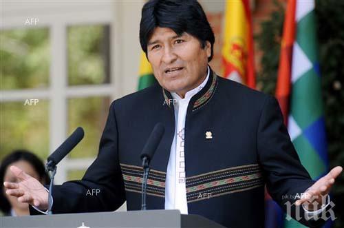 Ево Моралес обвини САЩ за организацията на държавен преврат в Боливия