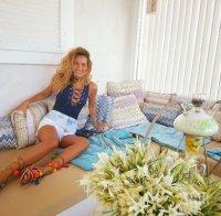 Зейнеб на 8-километров преход преди да роди