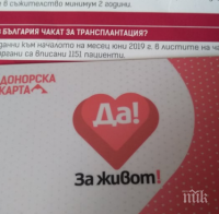 Доброволци на БЧК ще раздават донорски карти пред Народния театър 